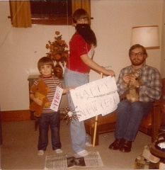 Brad and Doug - New Years Eve Father Time and Baby New Year 1979-1980